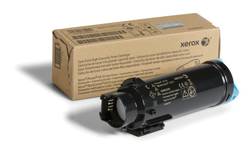 Xerox Genuine Phaser 6510 / WorkCentre 6515 Cyan Extra High Capacity Toner Cartridge (4300 pages) - 106R03690