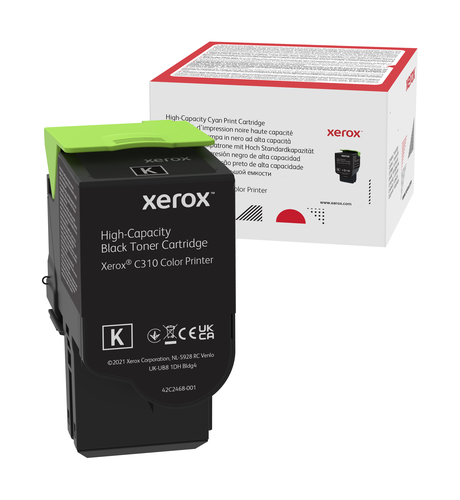 Xerox Genuine C310 / C315 Black High Capacity Toner Cartridge (8,000 pages) - 006R04364