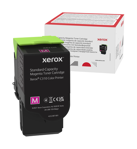 Xerox Genuine C310 / C315 Magenta Standard Capacity Toner Cartridge (2,000 pages) - 006R04358