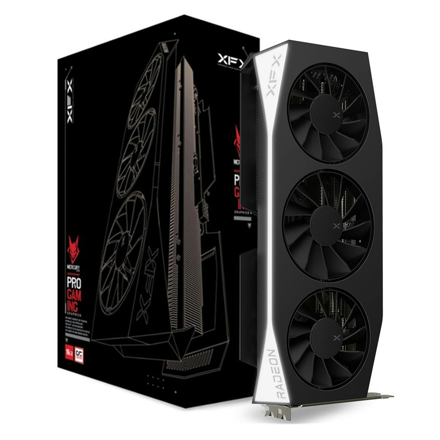 XFX Mercury 9060 XT Gaming OC Triple Fan 16GB GDDR6 PCI-Express Graphics Card