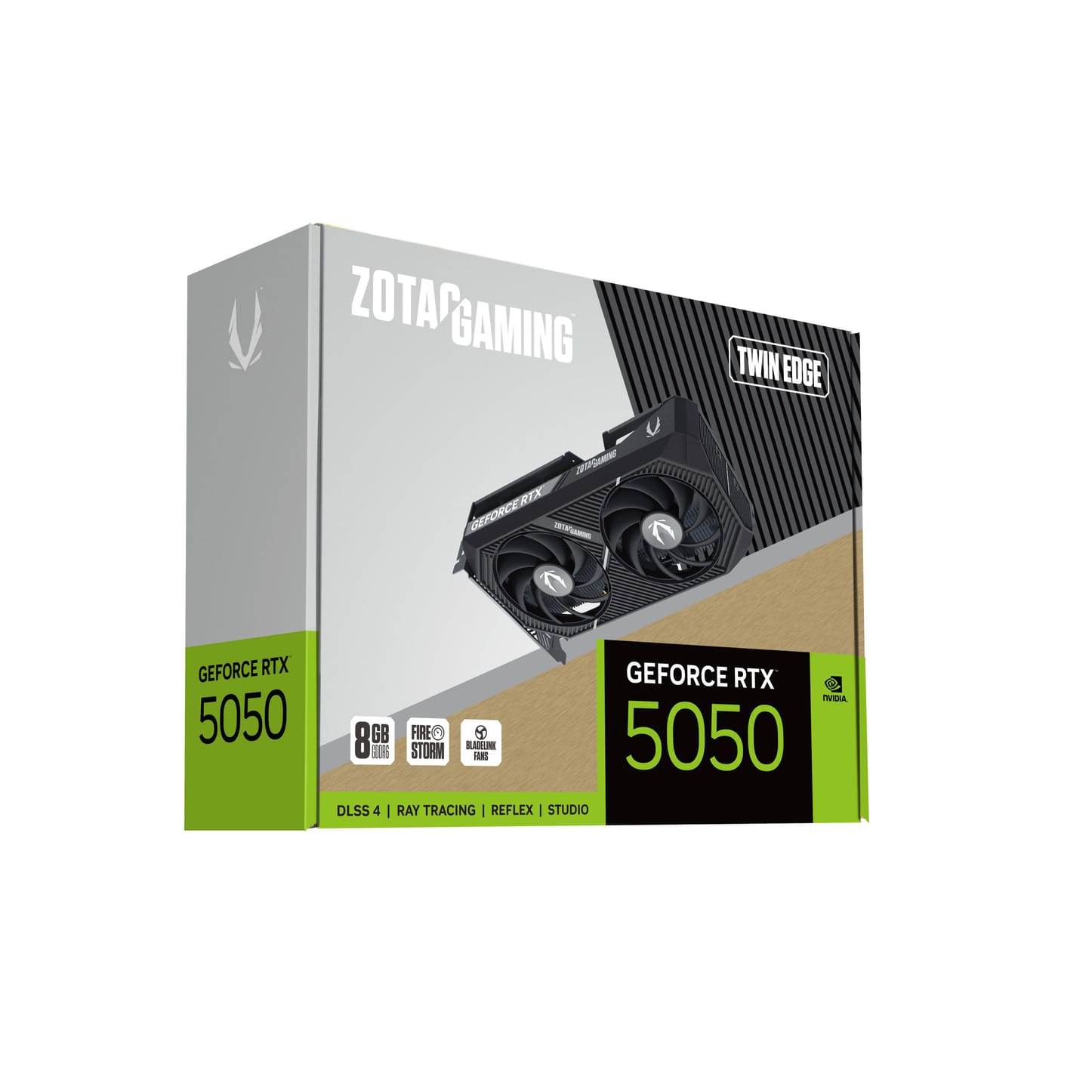 Zotac GeForce RTX 5050 Twin Edge 8GB GDDR6 PCI-Express Graphics Card