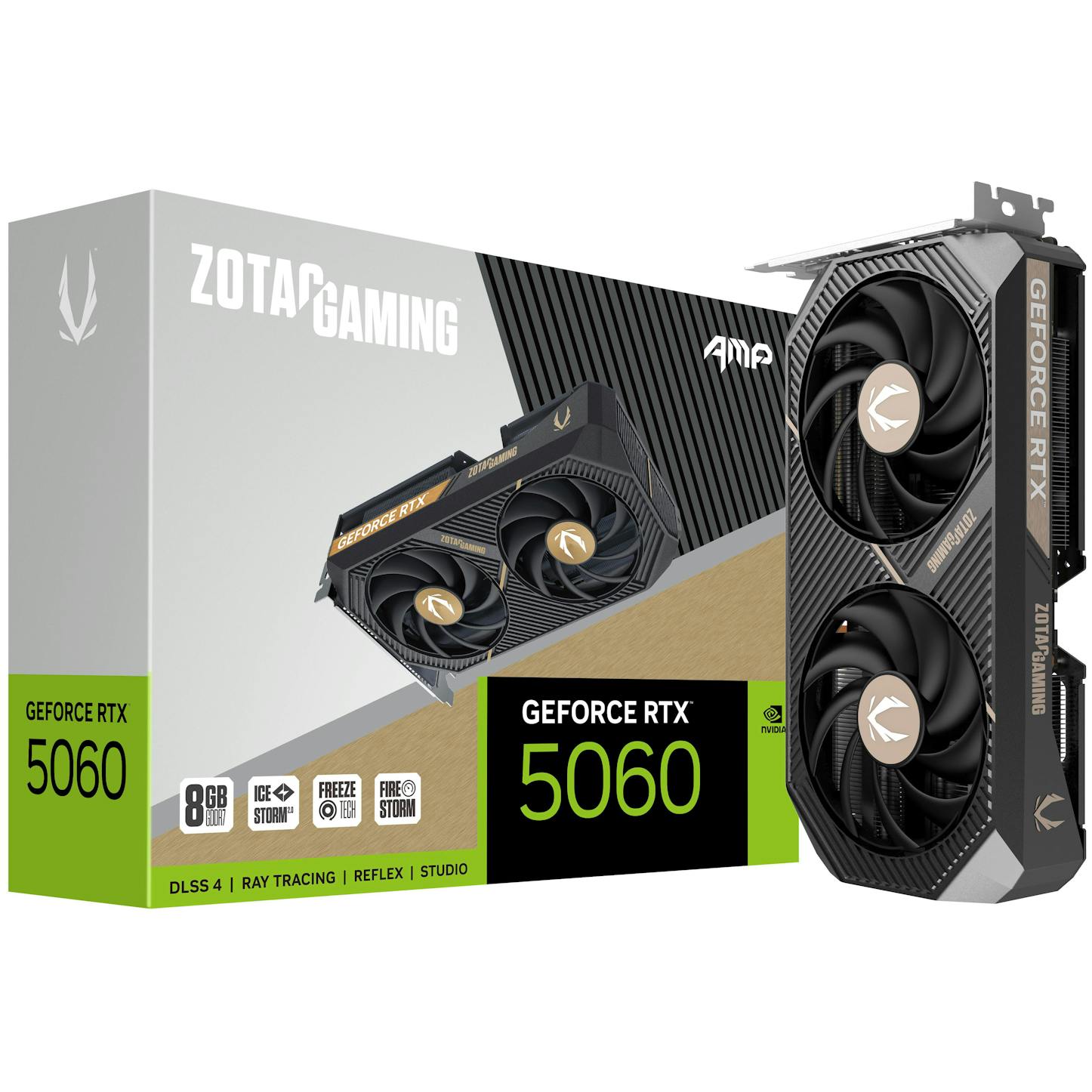 Zotac GeForce RTX 5060 AMP 8GB GDDR7 PCI-Express Graphics Card