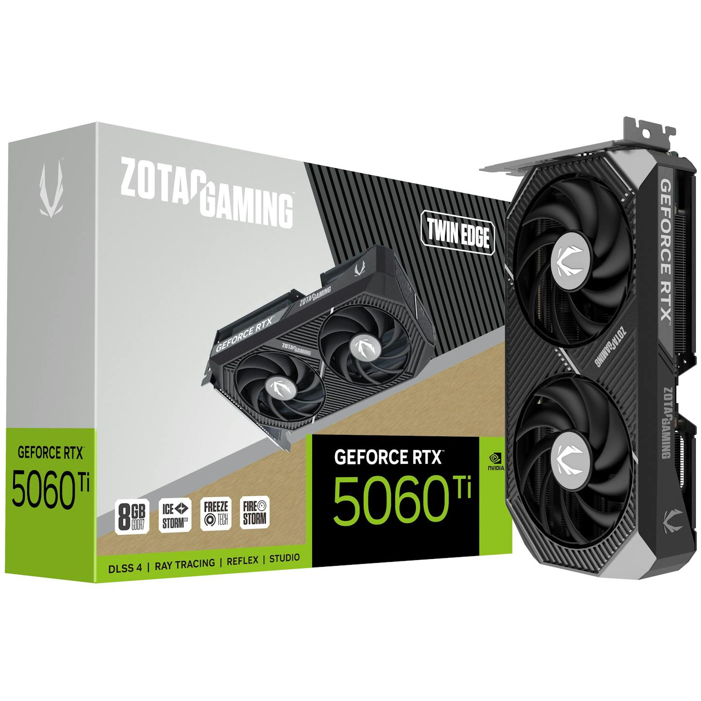 Zotac GeForce RTX 5060 Ti Twin Edge 8GB GDDR7 PCI-Express Graphics Card