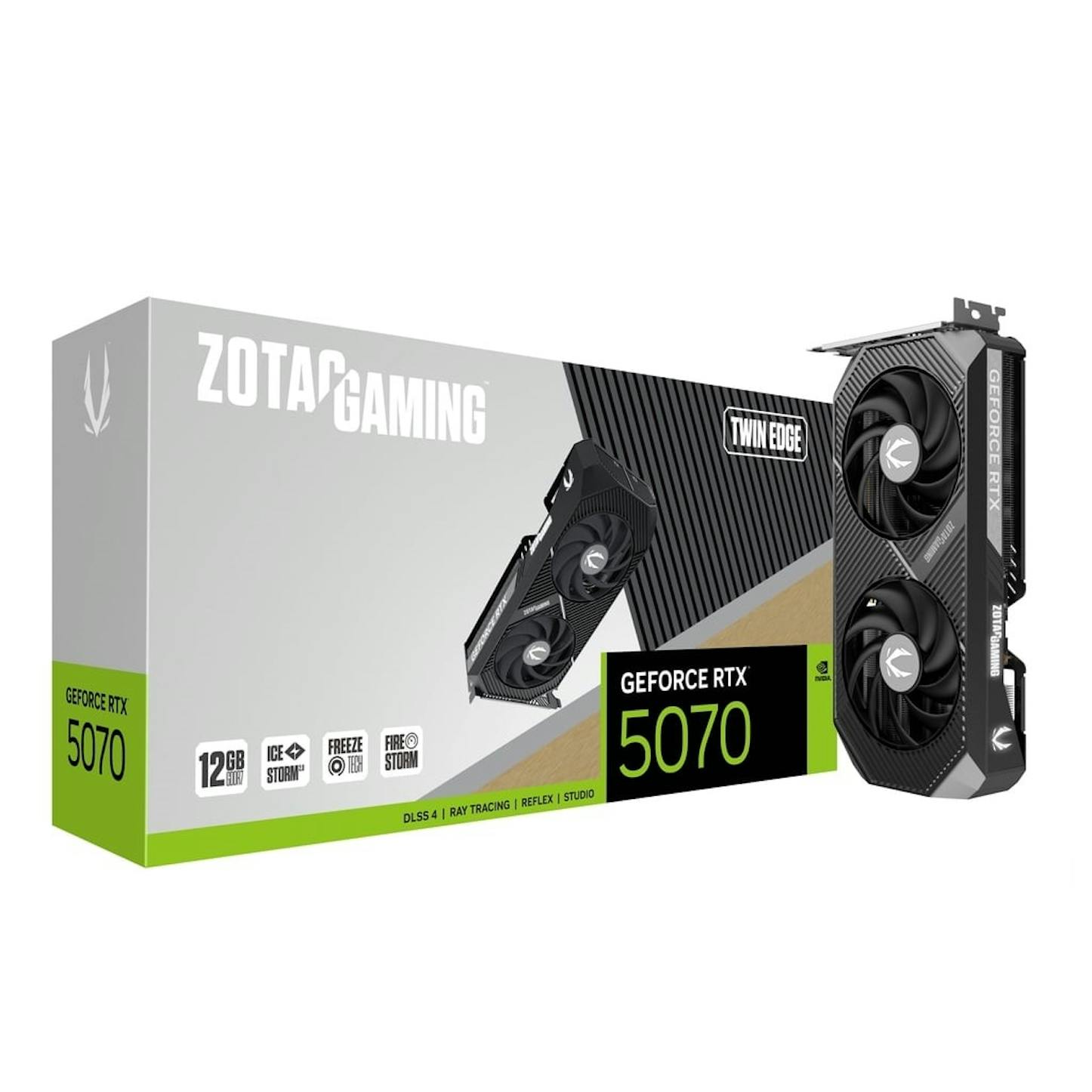 Zotac GeForce RTX 5070 Twin Edge 12GB GDDR7 PCI-Express Graphics Card