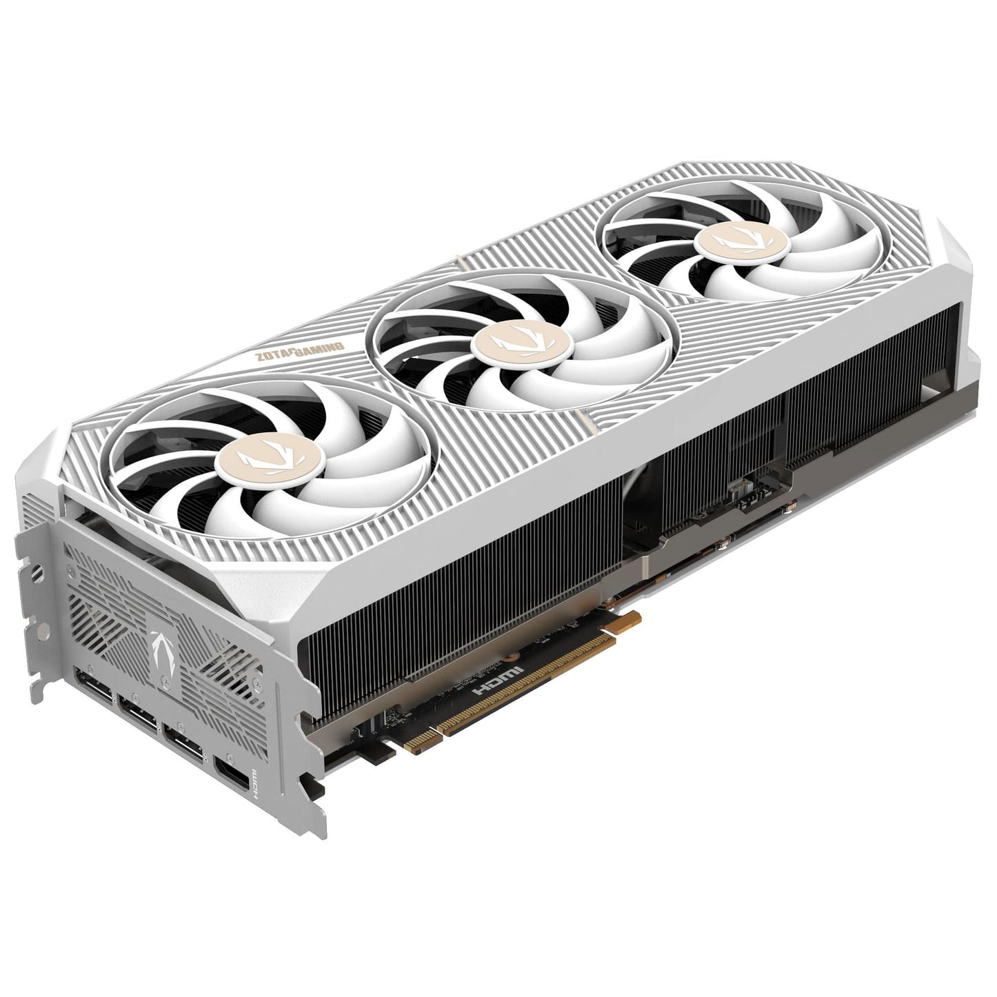 Zotac GeForce RTX 5090 Solid OC 32GB GDDR7 PCI-Express Graphics Card - White